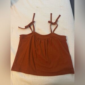 Madewell Terracotta Camisole Top